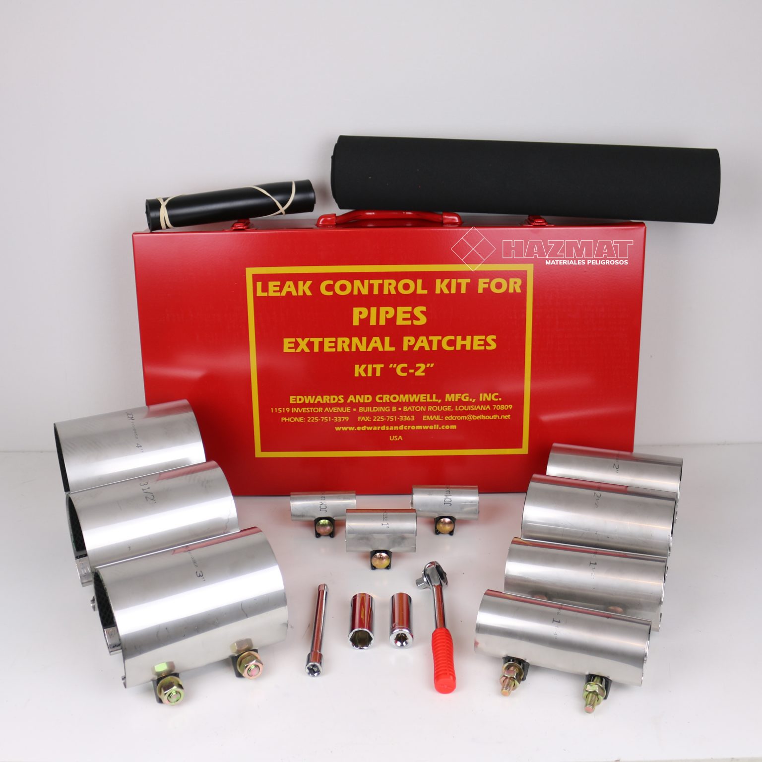 Kit Edwards And Cromwell C2 Hazmat Chile Materiales Peligrosos